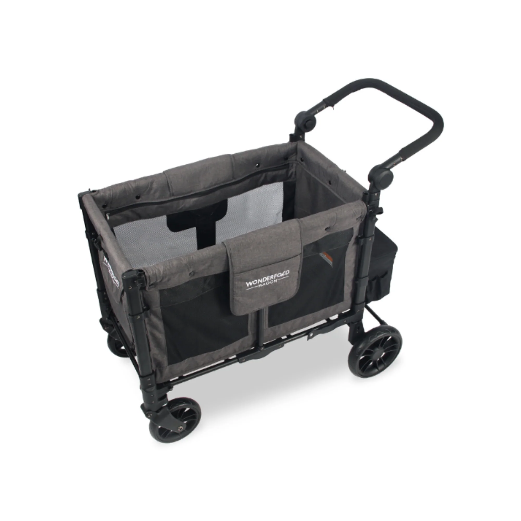 WonderFold W2 Elite Stroller Wagon - Charcoal Grey - Image 7