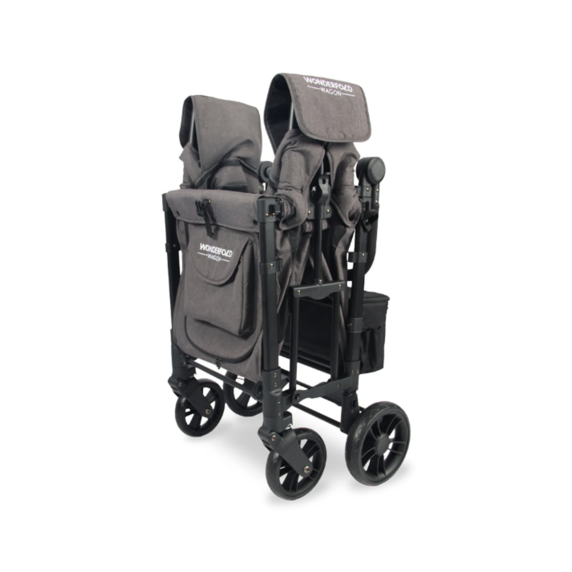 WonderFold W2 Elite Stroller Wagon - Charcoal Grey - Image 8