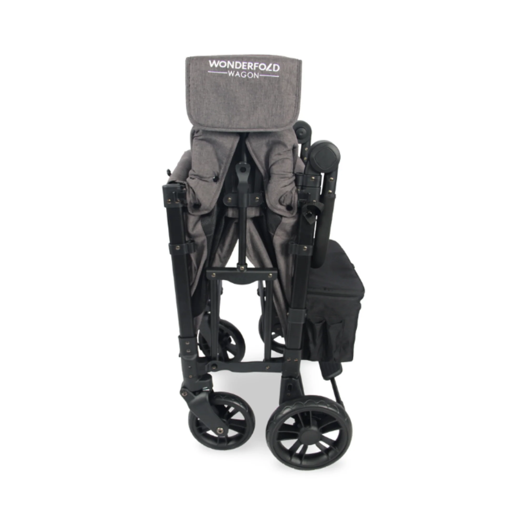 WonderFold W2 Elite Stroller Wagon - Charcoal Grey - Image 9